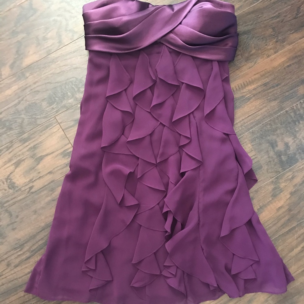 Purple semi formal dress
